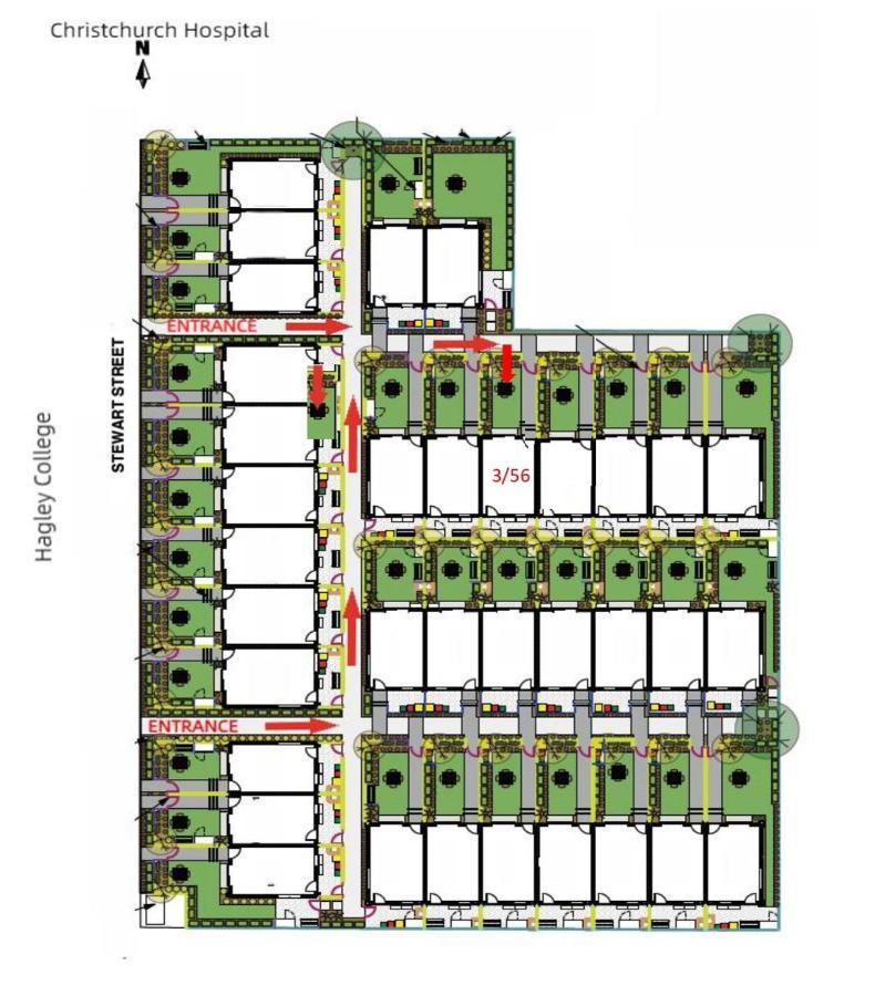 City Central Comfort 基督城 外观 照片